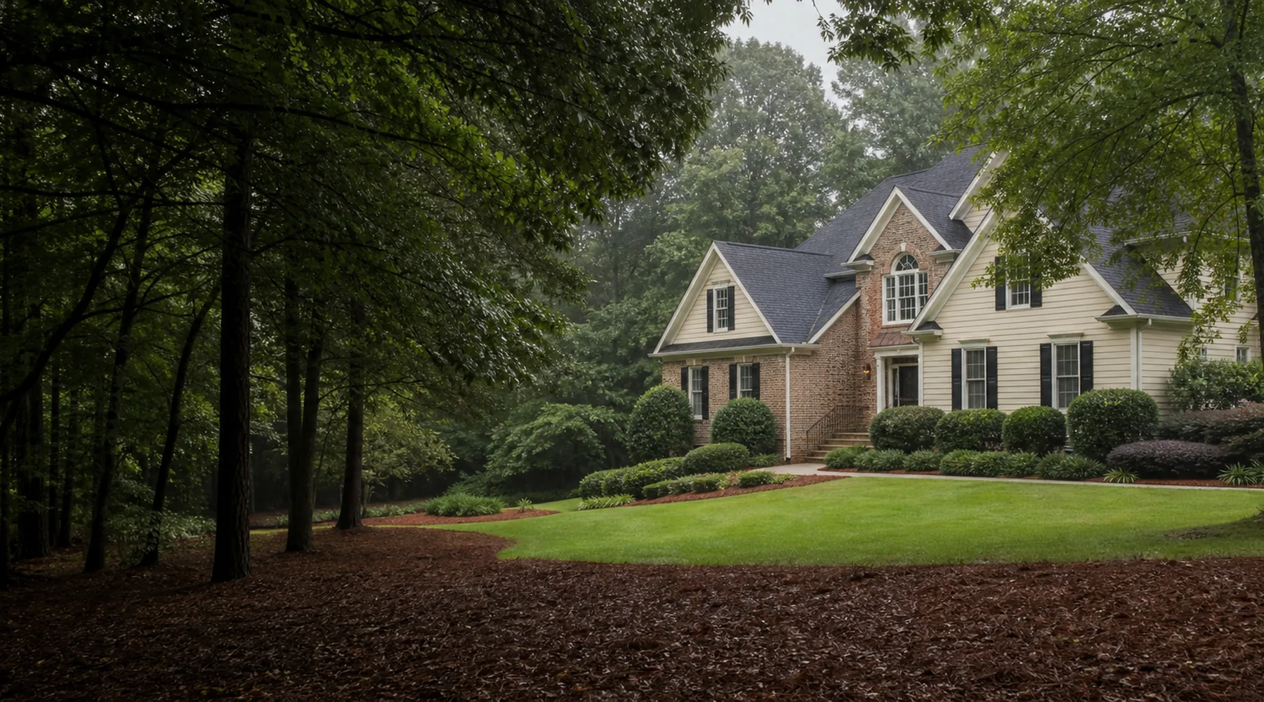 A believable Roswell-area home suited to exterior painting planning